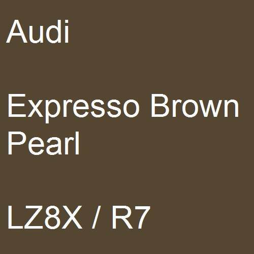 Audi, Expresso Brown Pearl, LZ8X / R7.